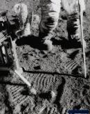 Drill test, astronaut's boots, instrument for measuring radiation