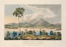 Distant view of Hobart Town, Van Diemen's Land, from Blufhead