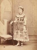 Mrs Skeet, cabinet print