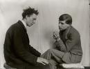 The painters Gottfried Brockman and Willi Bongard, Cologne, 1924