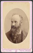 No title (Bearded man), carte-de-visite