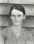 Allie Mae Burroughs, wife of a cotton sharecropper, Hale County, Alabama