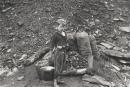 Young boy who salvages coal from the slag heaps, Nanty Glo