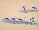 Hunting kangaroo