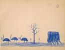 Hunting emu