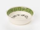 Alphabet pattern, bowl