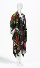 Semi-punch out dress