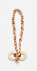 Clamshell ring necklace