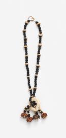 Clamshell ring necklace