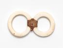 Doubleclam shell wealth rings