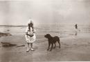 My cousin Simone, Villerville, 1904