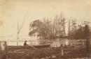 Winter scene, Lake Wendouree, from Botanic Gardens, Ballarat