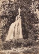 Waterfall in gorge in Mueller Valley