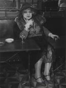 Madame Bijou in the Bar de la Lune, Montmartre, Paris