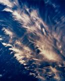 Apollo 13 view of cloudstream over North Atlantic
