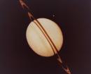 Best yet view of Saturn and its rings, returned by Pioneer II on 29 August 1979