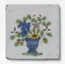Frame with tile