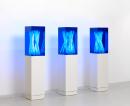 Blue poles