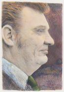 No title (Man with face in profile)