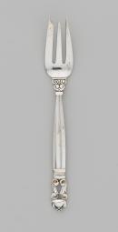 Acorn, cake fork