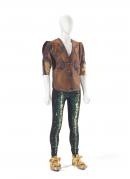 Violin jacket and Sequin scale leggings and runners