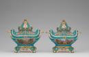 Pair of Queen's vases