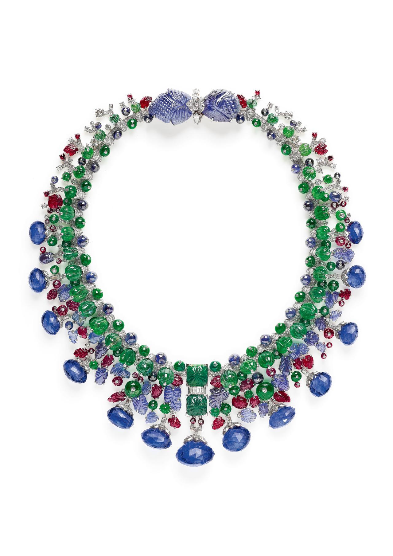 Cartier Paris, <em>Tutti Frutti necklace</em>, special order, 1936, altered in 1963 &copy; Cartier. Photo: Nils Herrmann, Cartier Collection<br/>
&copy; Cartier