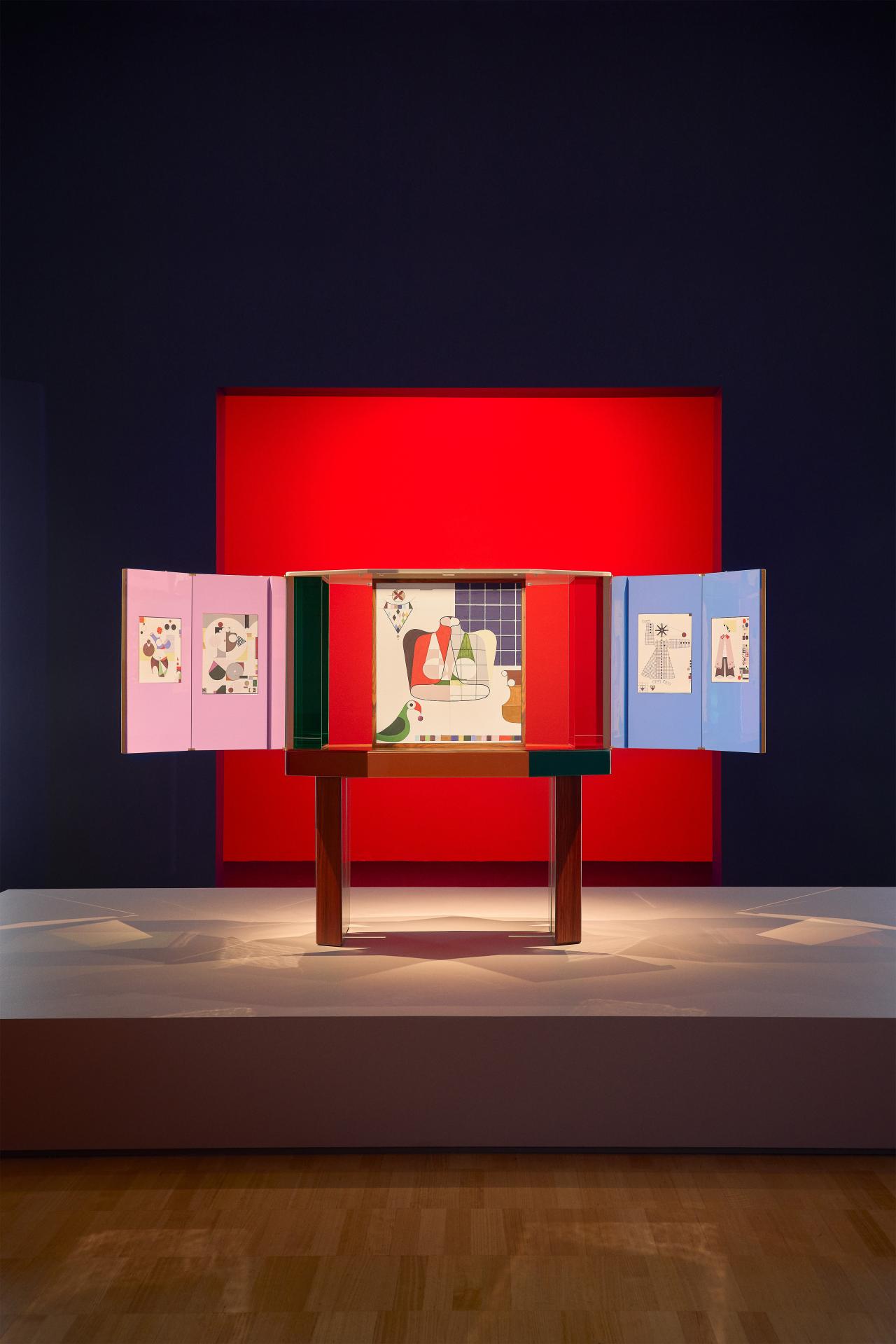 Installation view of Nipa Doshi&rsquo;s <em>A Room Of My Own</em>, 2025 on display at NGV International for the 2025 MECCA x NGV Women in Design Commission until 1 April 2026. Photo: Derek Swalwell<br/>