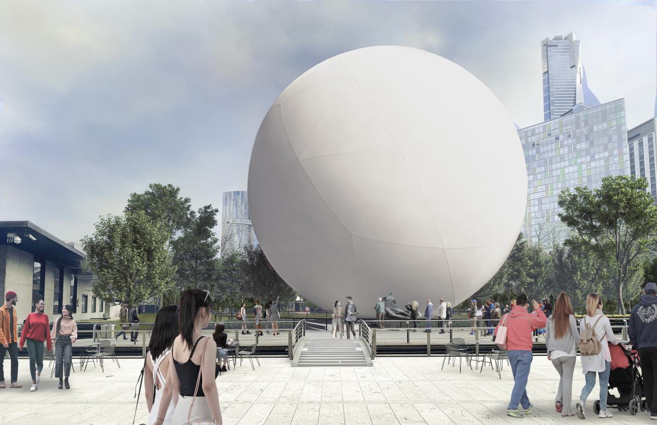 Nic Brunsdon <em>(This is) Air</em> 2023 (render), National Gallery of Victoria, Melbourne. Commissioned by the National Gallery of Victoria, Melbourne. This project is proudly supported by Macquarie Group and RMIT University<br/>
© Nic Brunsdon