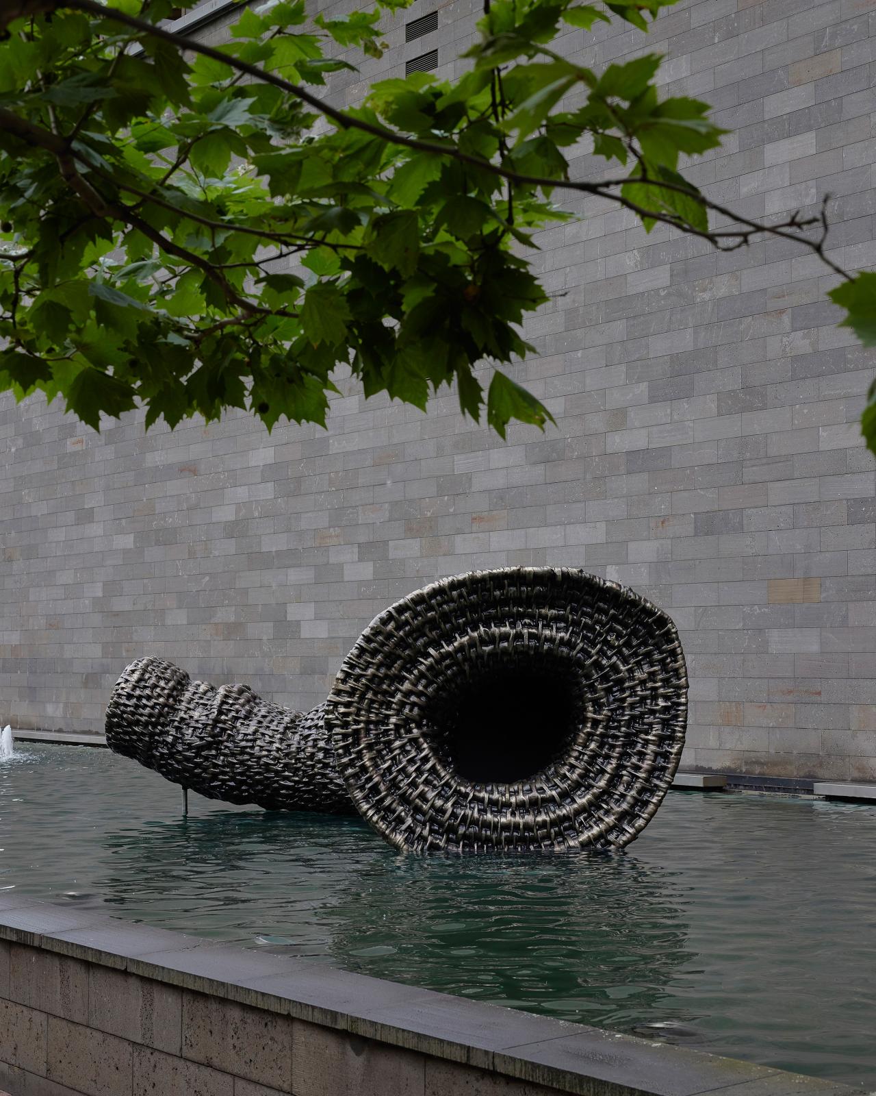 Installation view of Aunty Kim Wandin’s work <em>Luk Burgurrk Gunga</em> on display in NGV Triennial from 3 December 2023 – 7 April 2024 at NGV International, Melbourne. Photo: Sean Fennessy<br/>