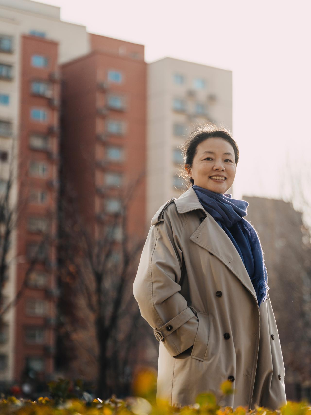Portrait of Xu Tiantian in Beijing, China, 2026. Photo: Li Chaoyu<br/>
