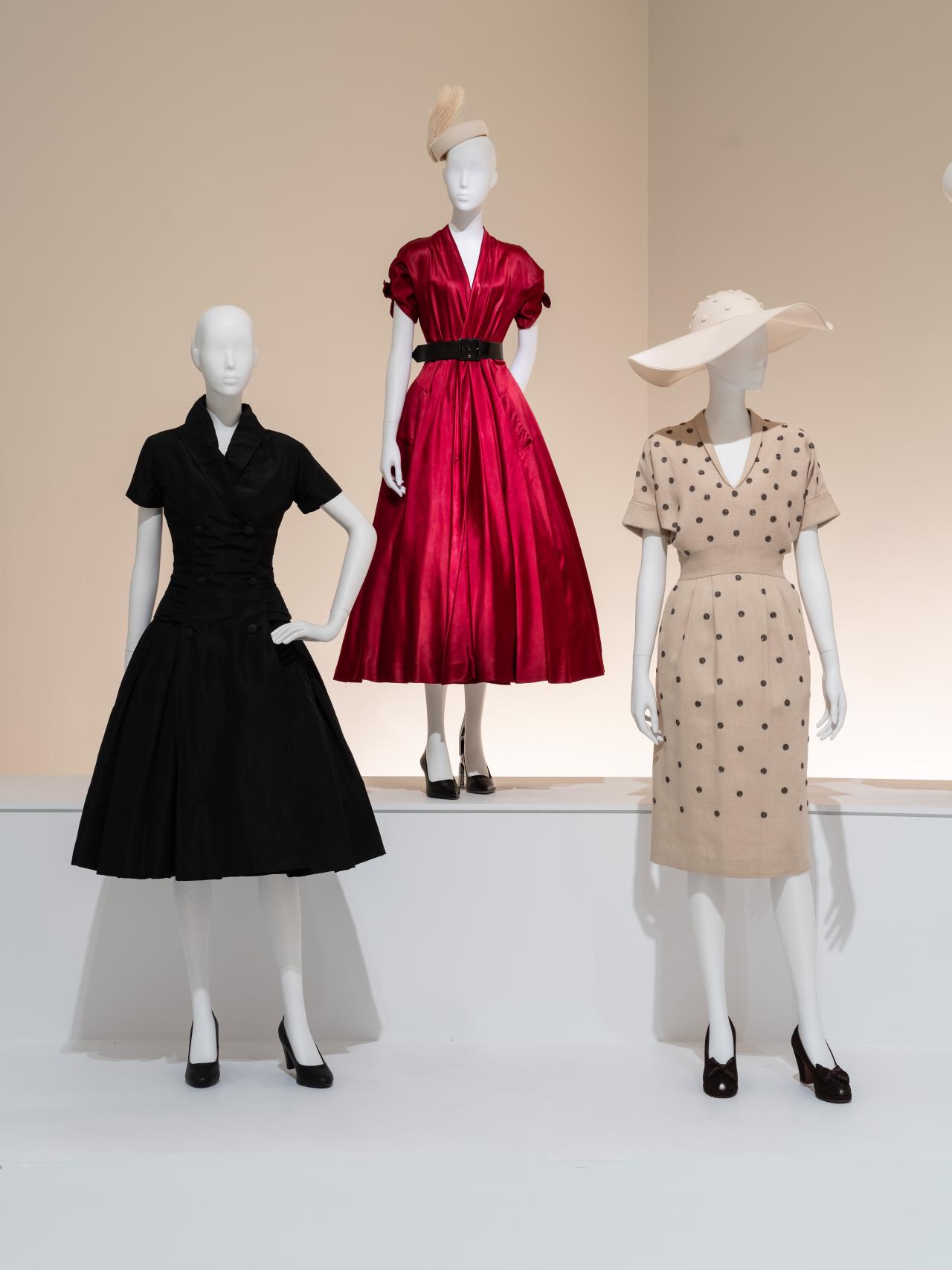 Installation view of  <em>Dior in the NGV Collection</em>, Level 3, NGV International until 1 Mar 2026<br/>