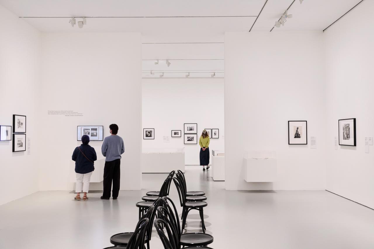Installation view of <em>Women Photographers 1900&ndash;1975: A Legacy of Light</em> on display from 28 November 2025 to 3 May 2026, at NGV International, Melbourne<br/>