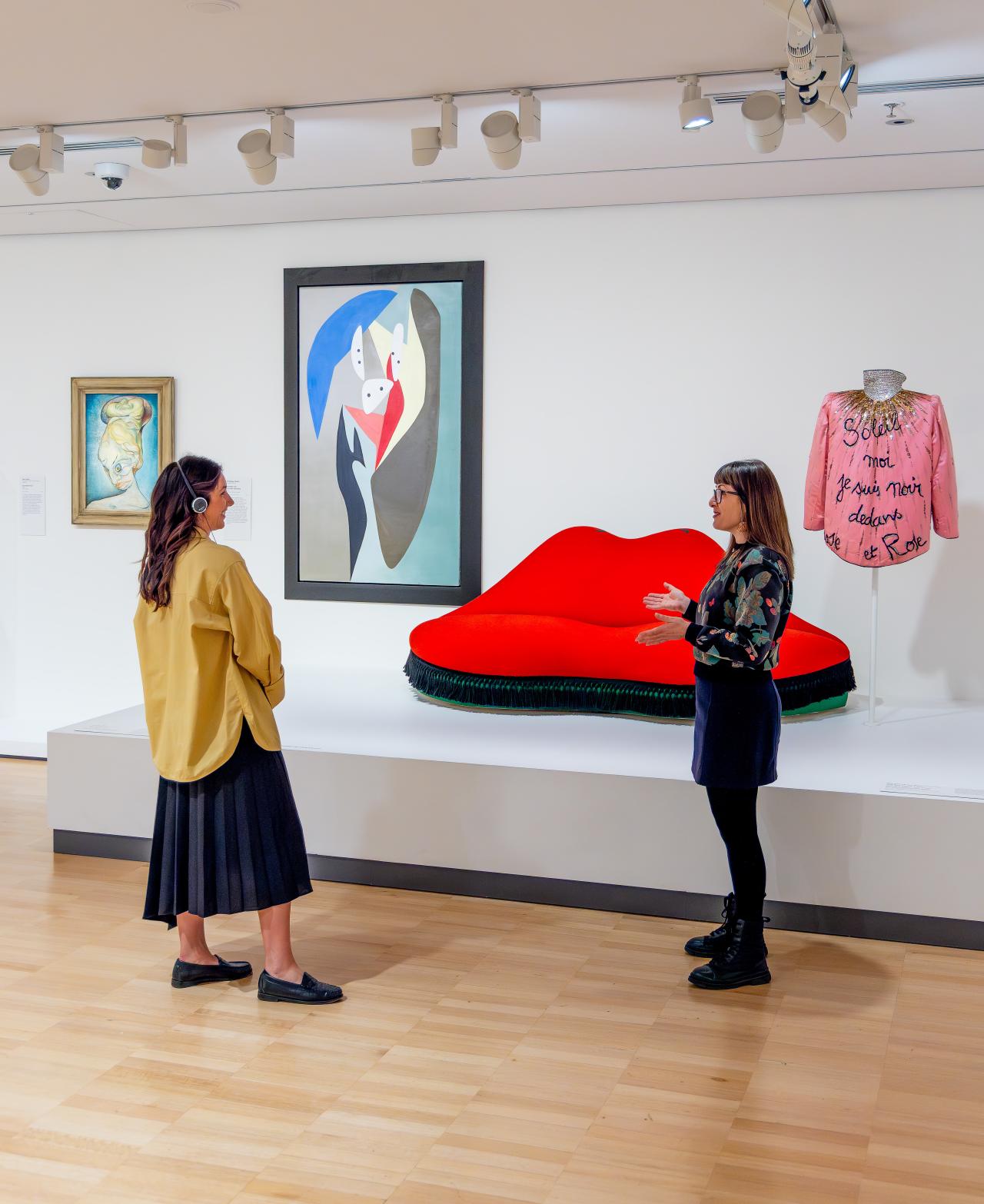 Visitors exploring NGV International. Photo: Tim Carrafa<br/>