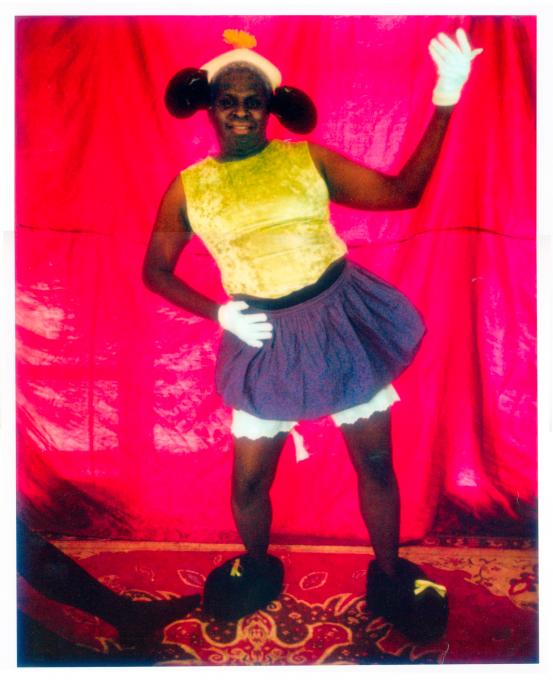 Destiny Deacon<br/>
<em>Where's Mickey?</em> 2002; 2016 {printed} <!-- (recto) --><br />

lightjet photograph<br />
100.0 x 80.0 cm (image) 124.1 x 104.1 cm (sheet)<br />
artist's proof<br />
National Gallery of Victoria, Melbourne<br />
Purchased, Victorian Foundation for Living Australian Artists, 2016<br />
2016.618<br />
© Estate of Destiny Deacon/ Licensed by Copyright Agency, Australia
<!--122163--><br/><a class="col-link block" href="/explore/collection/work/122163"><strong>Collection page <i class="fa fa-angle-right"></i></strong></a>