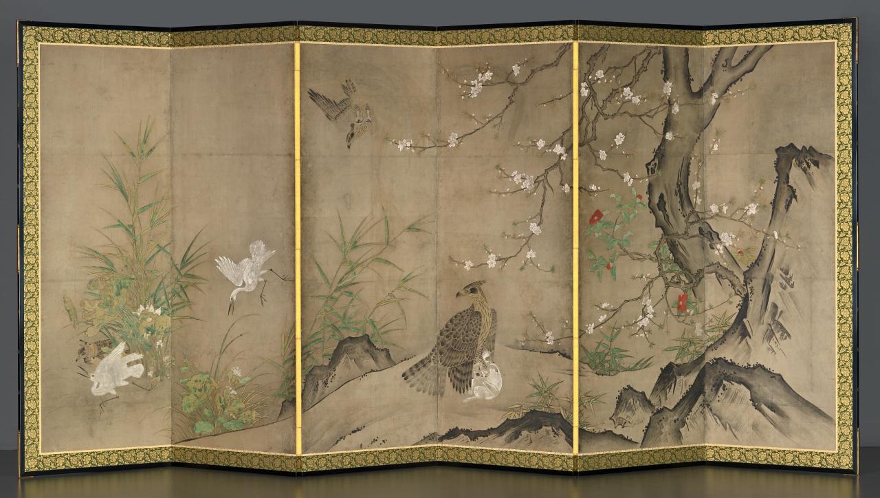 ‘Unfolding’ Japanese screens NGV