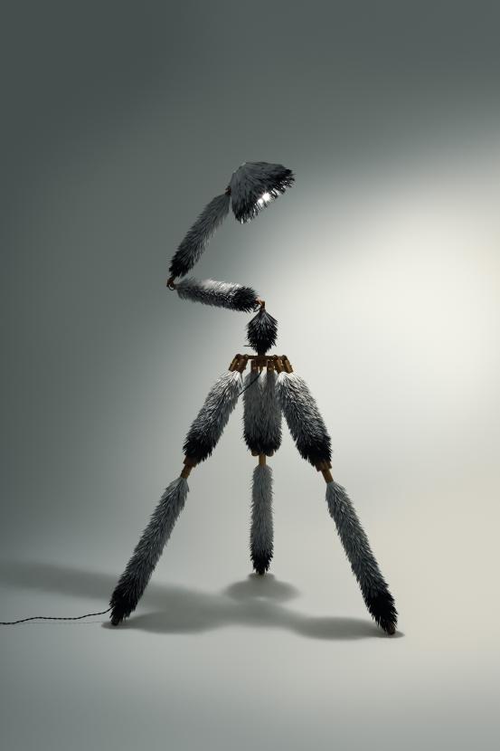 Lucy McRAE<br/>
<em>Prickly lamp</em> 2019 <!-- () --><br />
from the <i>Broached Colonial</i> collection<br />
timber, brass, aluminium<br />
166.0 x 43.0 x 51.0 cm<br />
National Gallery of Victoria, Melbourne<br />
Purchased, Victorian Foundation for Living Australian Artists, 2020<br />
2020.756<br />
&copy; Lucy McRae
<!--144878-->