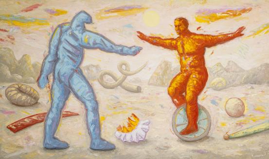Peter BOOTH
Two figures 1987 