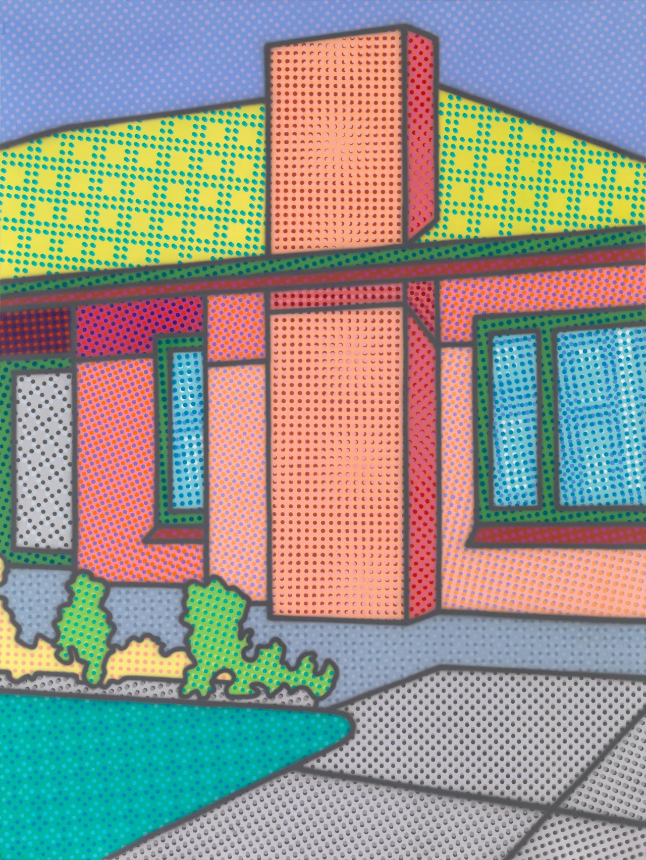 Suburban collages: Inspired by Howard Arkley's Actual Fractual | NGV