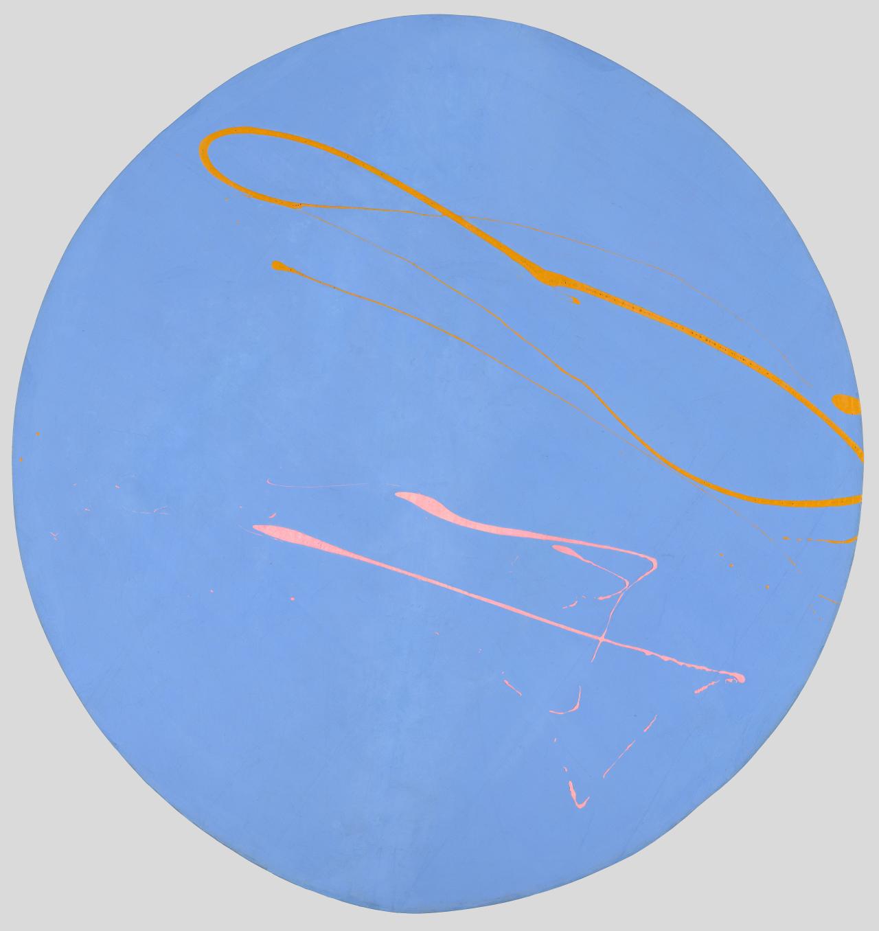 Peter UPWARD<br/>
<em>Pacific</em> (1972-1973) <!-- (recto) --><br />

synthetic polymer paint on canvas<br />
232.4 x 232.4 cm irreg.<br />
National Gallery of Victoria, Melbourne<br />
Gift of Asia Upward through the Australian Government's Cultural Gifts Program, 2023<br />
2023.305<br />
© Estate of the artist
<!--135670-->