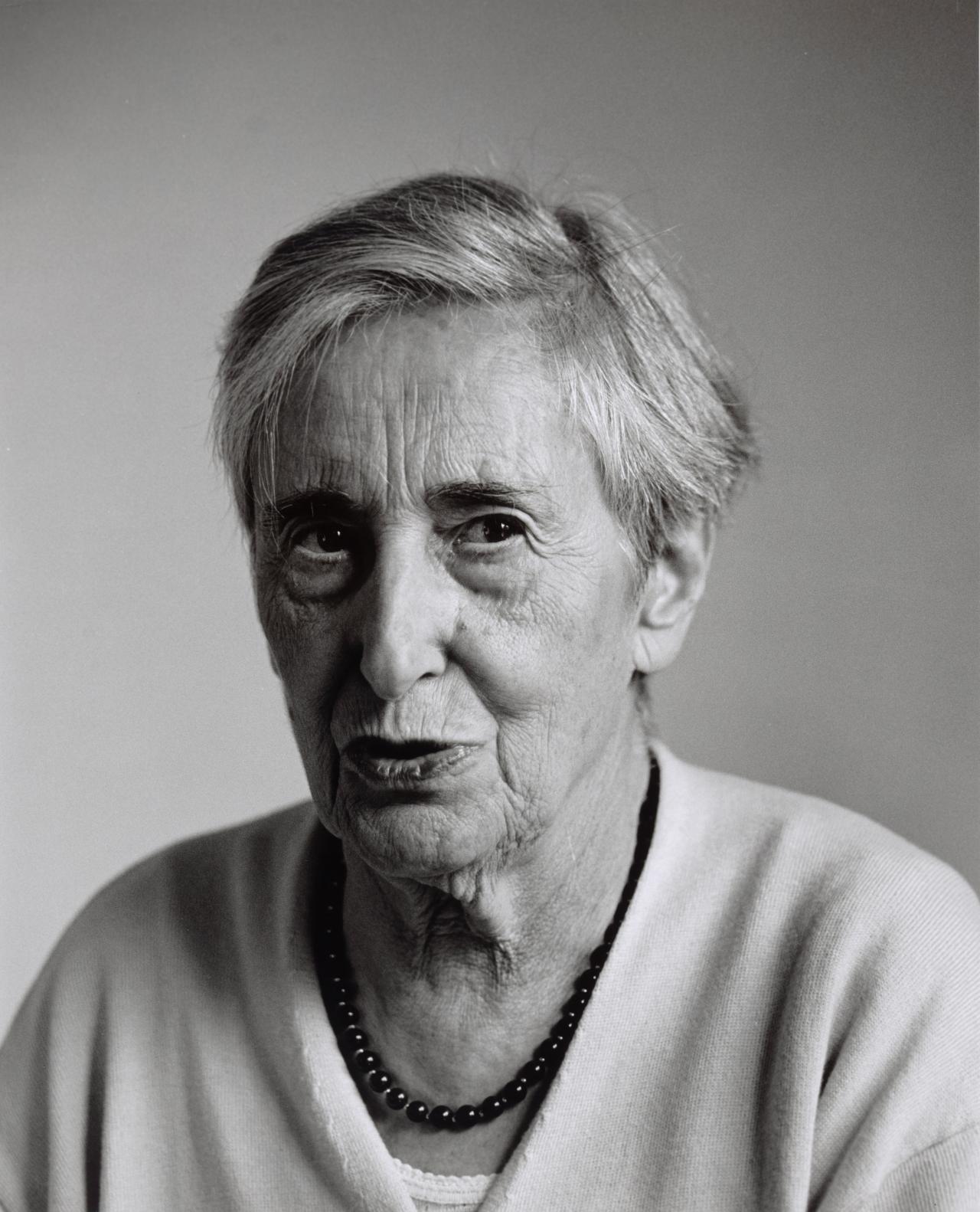 Francis REISS<br/>
<em>Portrait of Dr Ursula Hoff</em> 1994 <!-- (recto) --><br />

gelatin silver photograph<br />
59.0 x 47.4 cm<br />
National Gallery of Victoria, Melbourne<br />
Gift of the artist, 2014<br />
2014.245<br />
&copy; Francis Reiss
<!--111711-->