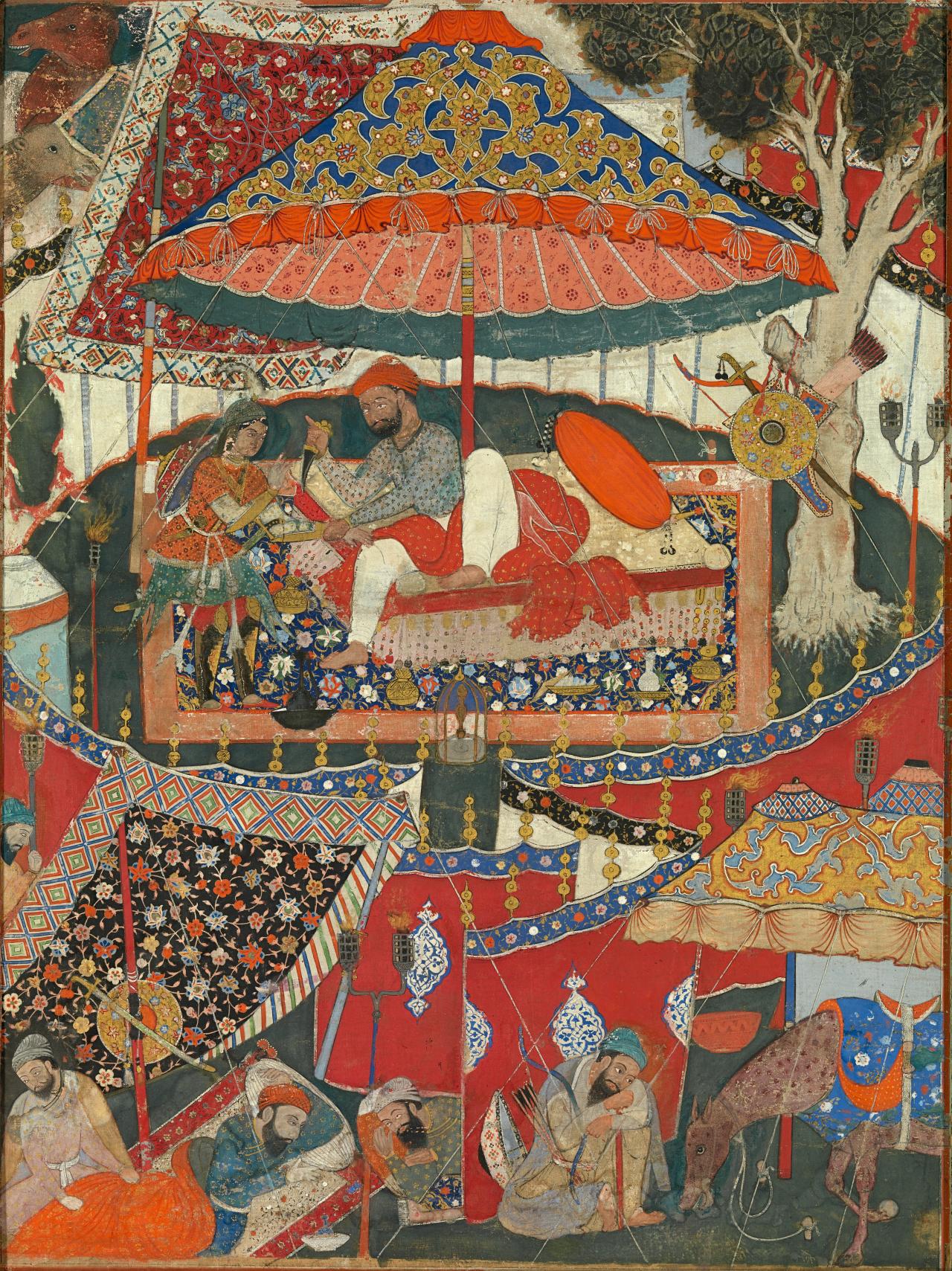Mughal Painting Under Akbar The Melbourne Hamza nama And Akbar nama 