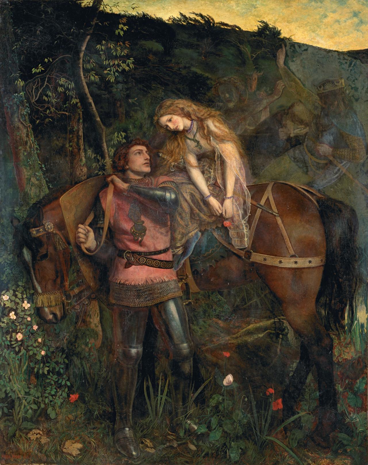 Arthur Hughes s La Belle Dame sans merci and the femme fatale NGV