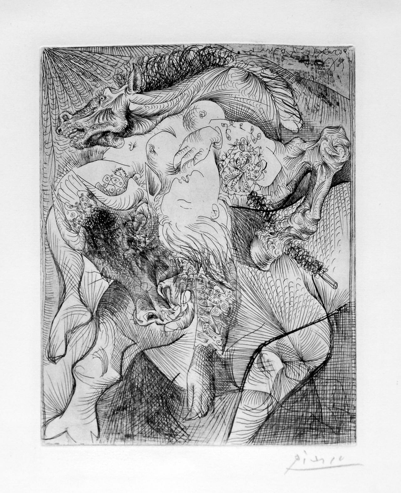 Eroticism Myth And The Bullfight Picassos Femme Torero I - 