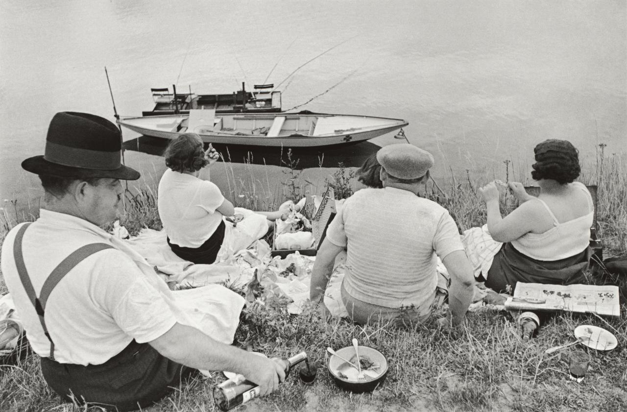 Henri Cartier Bresson Juvisy France NGV