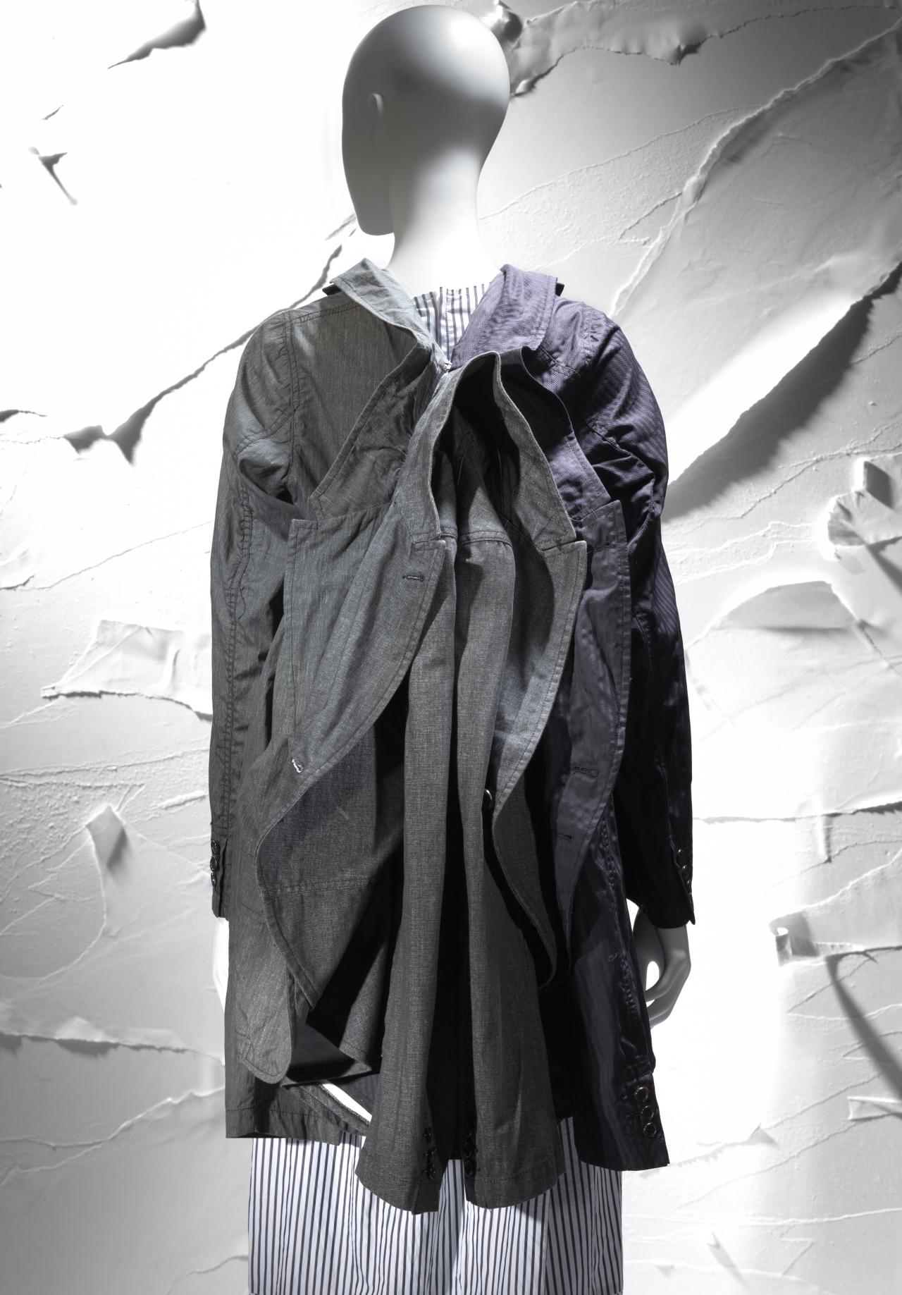 COMME DES GARÇONS, Flounced jersey dress, Early 2000s