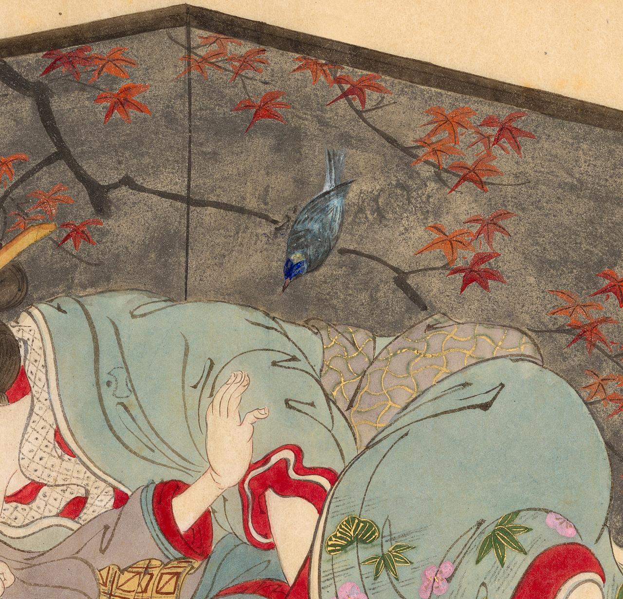 Interpreting Shunga scroll: sex and desire between women in Edo's 'floating  world' | NGV