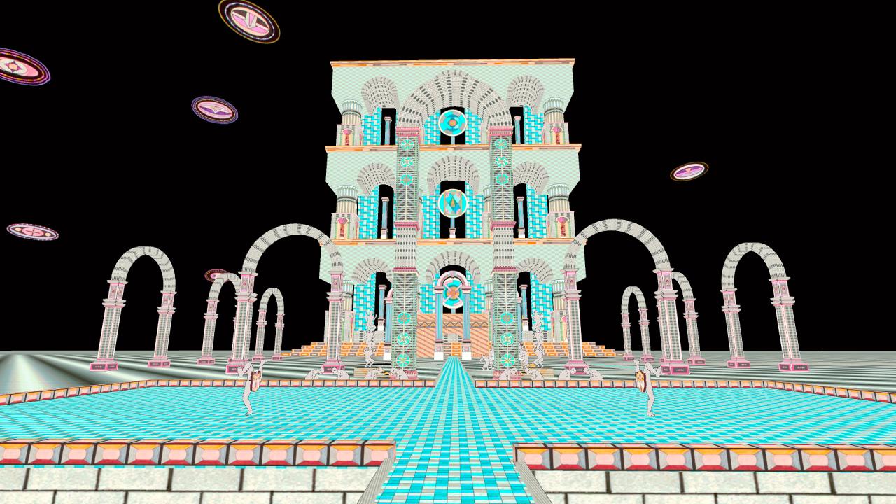 Jessica Johnson<br/>
<em>Ixian Gate</em> 2015 (still)<br/>
colour virtual reality animation, sound, 5 min 30 sec<br/>
© Jess Johnson courtesy of Darren Knight Gallery, Sydney; and Ivan Anthony Gallery, Auckland