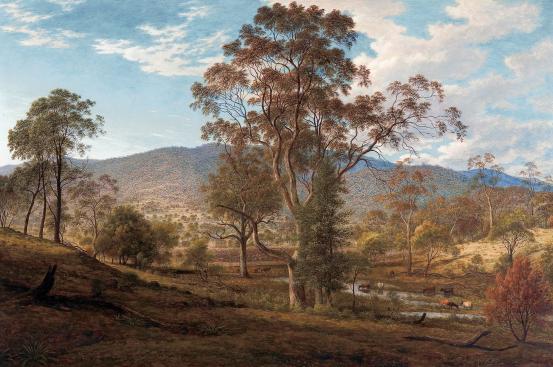 John Glover
View of Mills Plains, Van Diemen's Land 1833 