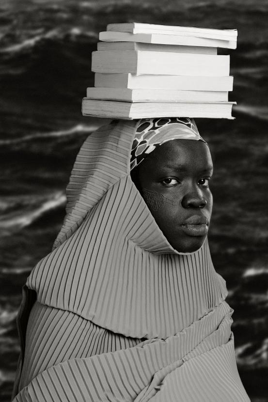 Atong Atem <em>Scar 2</em> 2024 from the <em>Scars and Constellations</em> series 2024. Commissioned by the National Maritime Museum, Amsterdam (Het Scheepvaartmuseum), 2024.Courtesy of the artist &copy; Atong Atem<br/>